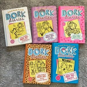 5 set of Dork diaries